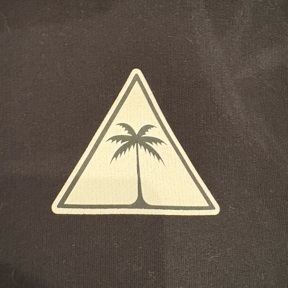 Palm Angels Black and Orange Flame Sweatshirt - Picture 4 of 10